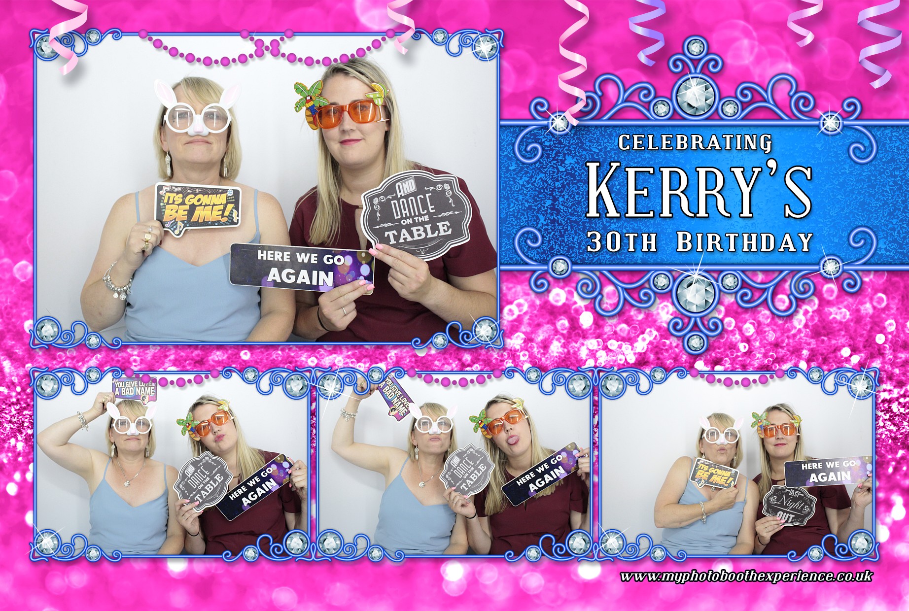 Kerry's 30th Birthday | View more photos from the event at gallery.myphotoboothexperience.co.uk/u/MyPhotoBoothExperienceLtd/Kerrys-30th-Birthday